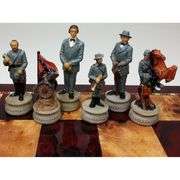 American Civil War Themed Chess Men Set