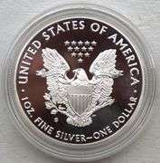 2019-S American Eagle 1 oz Silver Proof Coin – Original Box & COA