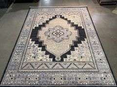 Superb Carved Medallion Design Rug 8x10