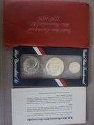 Rare 1776-1976 United States Bicentennial Silver Uncirculated Set in OGP with insert