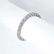 Exrtraordinary 27 CTTW Lab Diamond Tennis Bracelet