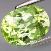 Glittering! 3.02ct bright green untreated Peridot!