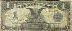 $1 1899 Series Black Eagle Silver Certificate