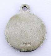 Vintage Lake Placid, NY Skating Sterling Charm or Pendant