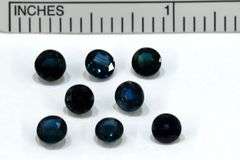 Compelling Teal Sapphire - Lot of 8
