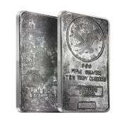 10 oz SUNSHINE Silver Bar .999 Fine