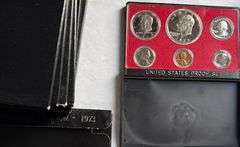 1973-1982 Complete Black Box US Proof Sets.