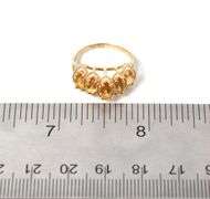 Beautiful 10k Yellow Gold Citrine Gemstone Ring