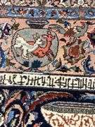 Handmade Pictorial Persian Kashmar 9.6x6.10