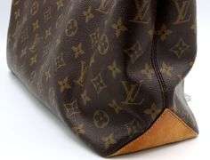 Louis Vuitton monogram Wilshire canvas tote bag