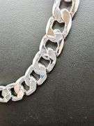 Huge 138.7 Gram .925 Sterling Silver Plate Cuban Link Necklace