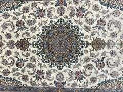 Handmade Fine Silk Persian Isfahan 7.11x5.2