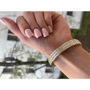 24K Gold–Plated Austrian Crystal Bracelet