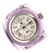 Glam Rock white dial stainless steel watch