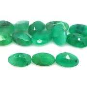 Rich emerald green 7.90ct 18pc Emerald set