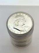 1963 Proof Roll Of Franklin Half Dollars