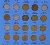 Nice Partial Lincoln Set1900-1940.