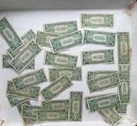 Thirty 1935 Various Series $1 Silver Certificates.