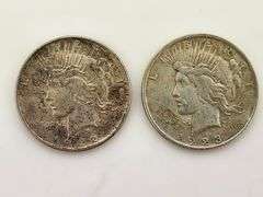 1922 & 1923 Silver Peace Dollars
