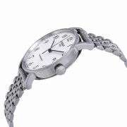 Tissot Everytime Swiss Automatic Men’s Watch – White Dial, Stainless Steel Bracelet