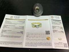 CERTIFIED BRAND NEW 14K YELLOW GOLD DIAMOND RING