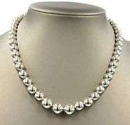 Tiffany & Co Graduated bead necklace