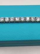 Exrtraordinary 27 CTTW Lab Diamond Tennis Bracelet