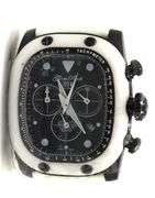 Brand new Glam Rock rectangle chronograph black quartz watch
