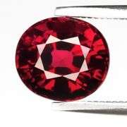 Premium VS grade 2.25ct top raspberry red Rhodolite Garnet from Tanzania!