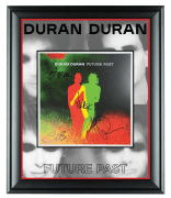 Duran Duran Signed Future Past Album Lp Cd Framed Display