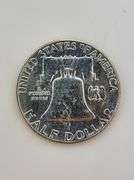 1963 Roll Of Franklin Half Dollars