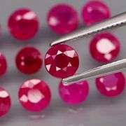 Collectors 3.90ct PIGEONS BLOOD Burmese Ruby set!!!