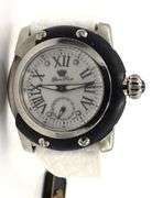 Glam Rock white dial stainless steel ladies watch