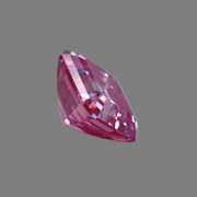 Sparkling Huge 7 Ct Sparkling VVs1 Pink Asscher Cut Simulated Diamond Solitaire