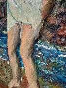 Calm And Reflective Original Mix Media 3-D By Manor Shadian