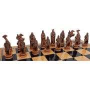 Antique-Style Norse Viking Chess Set