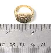 Stunning 14K Yellow Gold Alexandrite and Diamond Ring