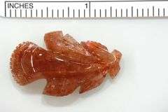 Hand-carved Sunstone - 32.47 cts.
