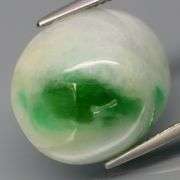 High domed! 23.81ct real Burmese Jade cabochon!