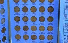 Nice Partial Lincoln Set 1900-1940.