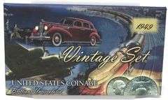 Vintage 1949 BU Year Set. P D S.