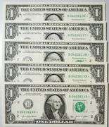(10) Superb Crisp $1 2021 Star Replacement Notes N.Y.-Consecutive!