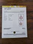 14 KT Yellow Gold Star of David Pendant
