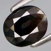 Rich 1.20ct green black UNTREATED Australian Sapphire