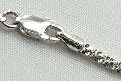 Italian 925 Sterling Silver 2mm Twist Classic Gypsophia Chain Necklace