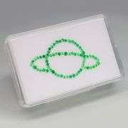 Brilliant green! Untreated! 1.53ct set of very rare Tsavorite Garnets!