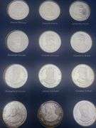 Franklin Mint Presidents Sterling Silver Proof Coins 36 Coins Total