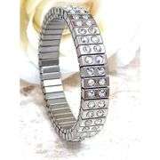 Silver 96 Austrian Crystal Bracelet
