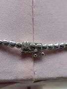 Stunning 14K White Gold Graduated Diamond Necklace- 1 CTTW