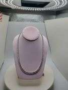 Unbelievable! 40.8 CTTW Lab Diamond Riviere Necklace in 14KT White Gold